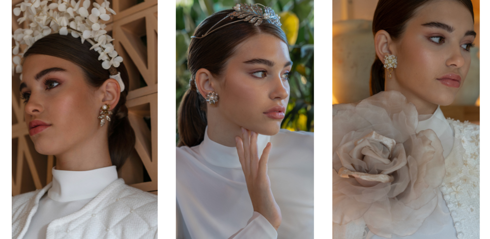 Pendientes para novias