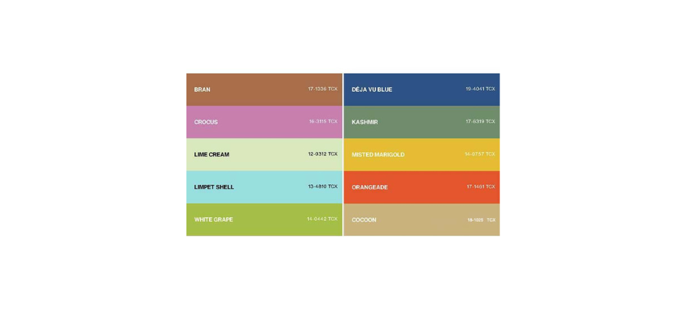Colores en tendencia en verano 2025