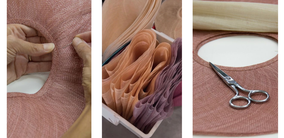 Material sinamay seda