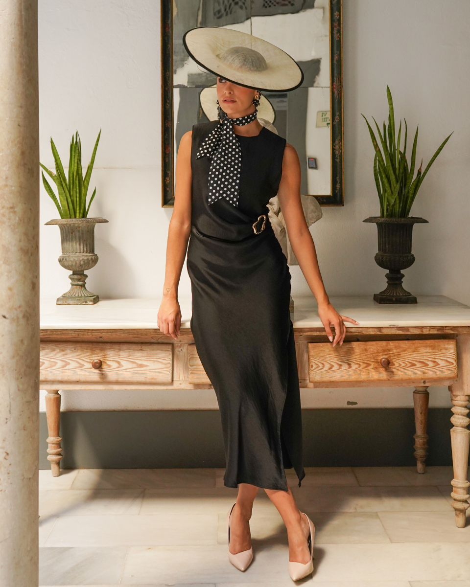 Vestido evasé martina
