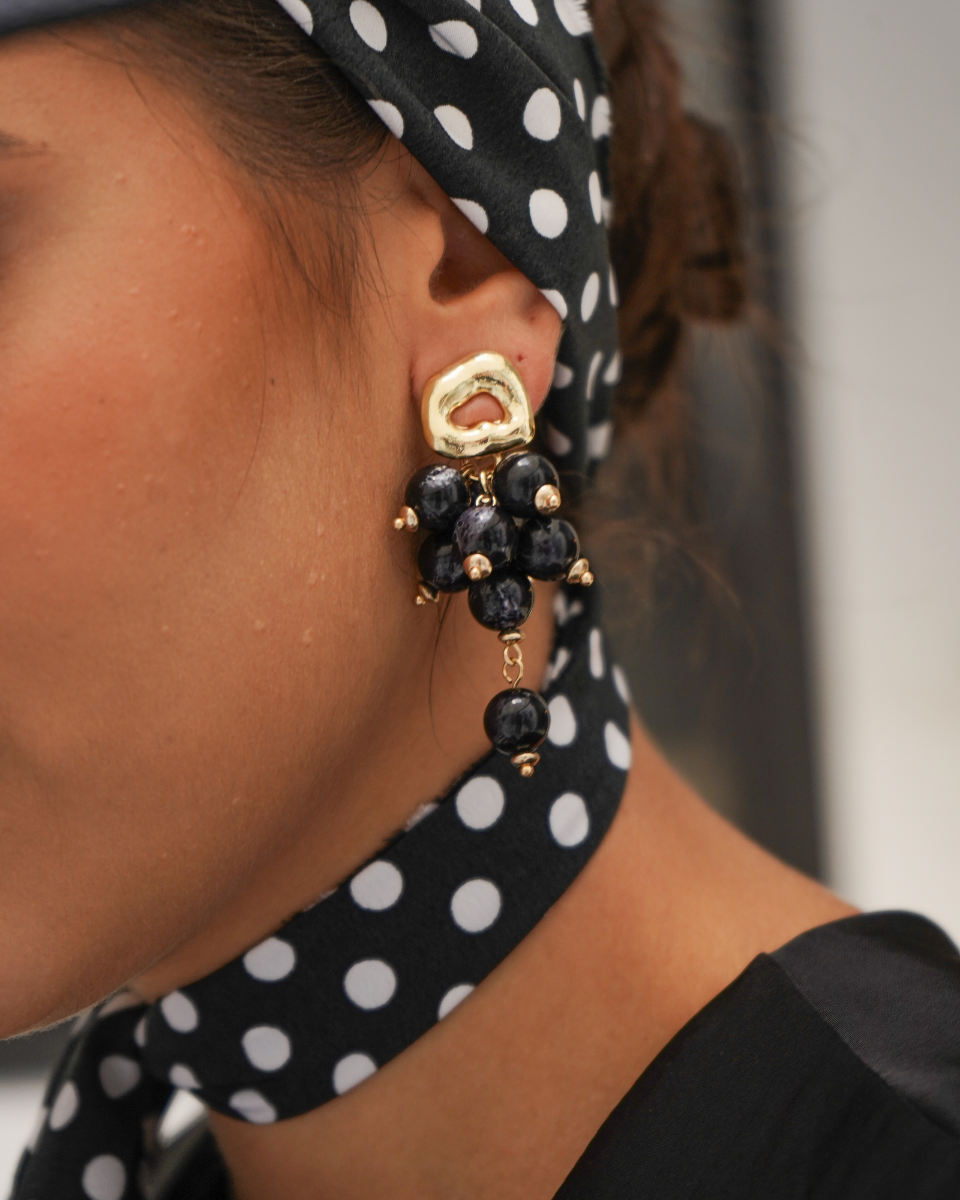 Pendientes uvas
