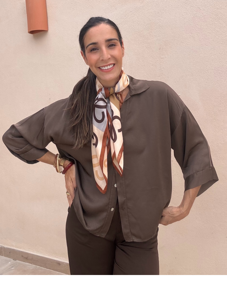 Camisa satén