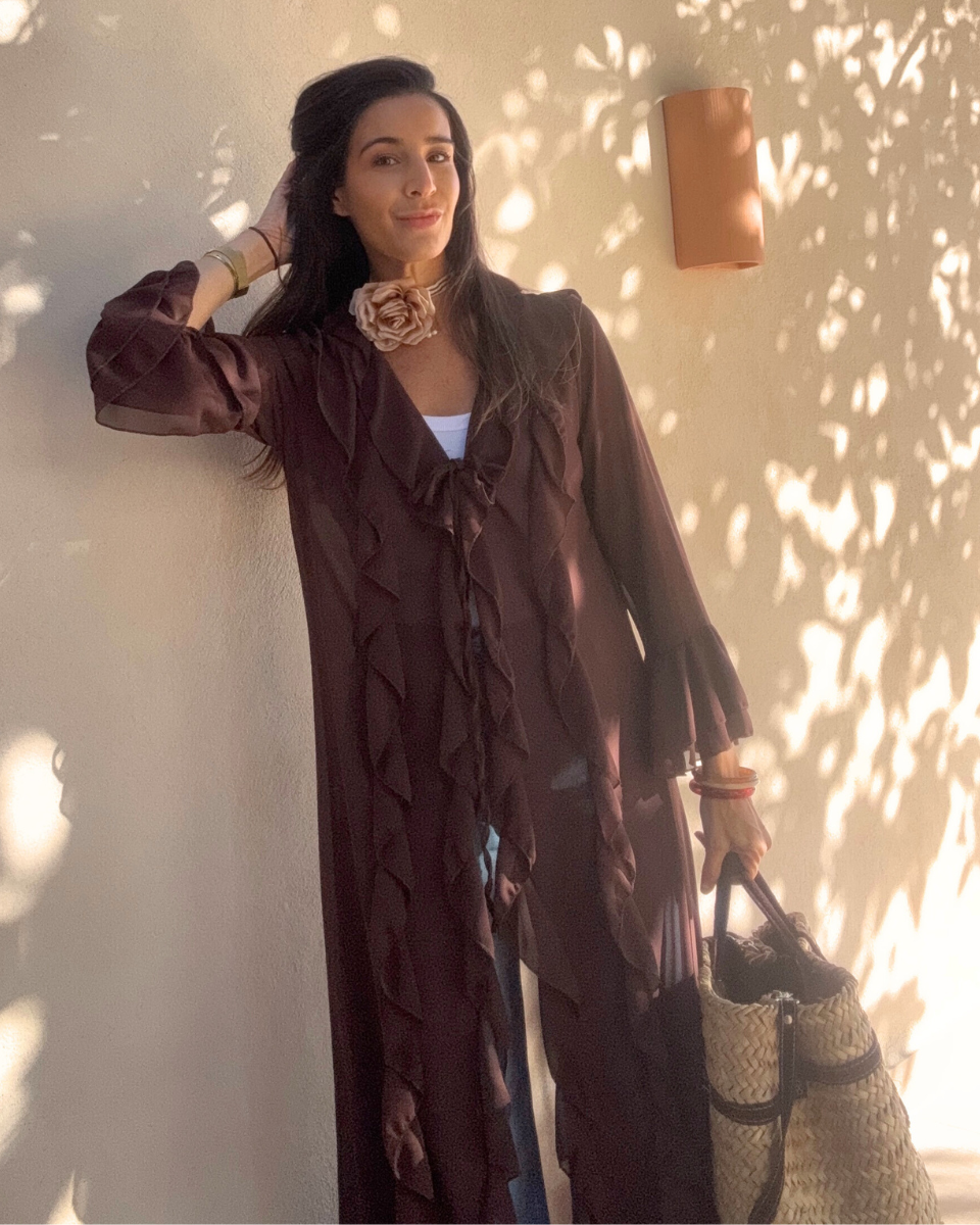 Kaftan volantes mencía